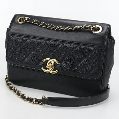 二手 CHANEL 斜挎单肩包 女士品牌 CHANEL 链条 2WAY 黑色包 USDCH99538011