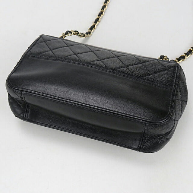 二手 CHANEL 斜挎单肩包 女士品牌 CHANEL 链条 2WAY 黑色包 USDCH99538011