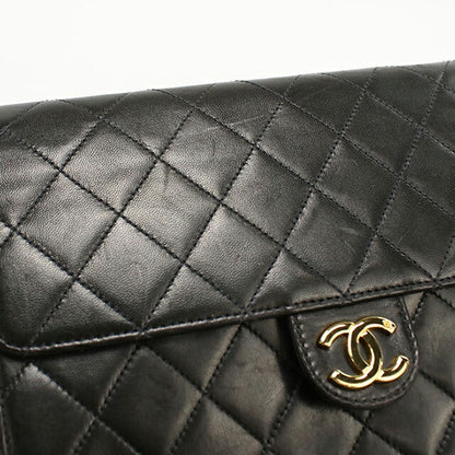 二手 CHANEL 单肩包 女士品牌 CHANEL 马特拉斯链条黑色包 USDCH99539011