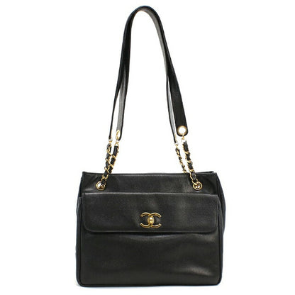 中古 シャネル トートバッグ レディース ブランド CHANEL ココマーク チェーン ブラック バッグ USDCH99541011