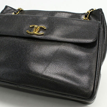 中古 シャネル トートバッグ レディース ブランド CHANEL ココマーク チェーン ブラック バッグ USDCH99541011