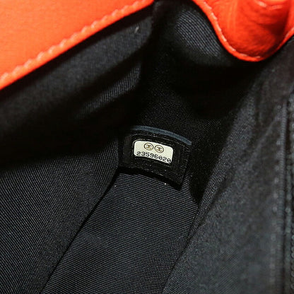 二手 CHANEL 斜挎单肩包 女士品牌 CHANEL Matelasse 2WAY 链条橙色包 USDCH99564011