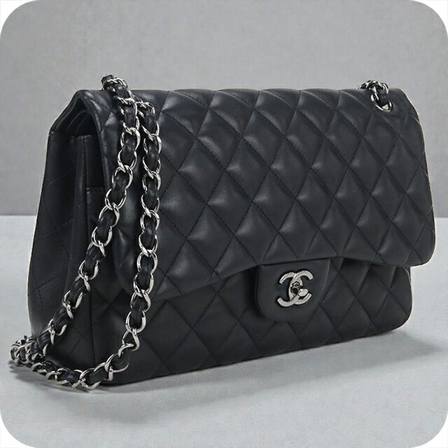 二手CHANEL单肩包女士品牌CHANEL经典链条A58600黑色包USDCH99591011