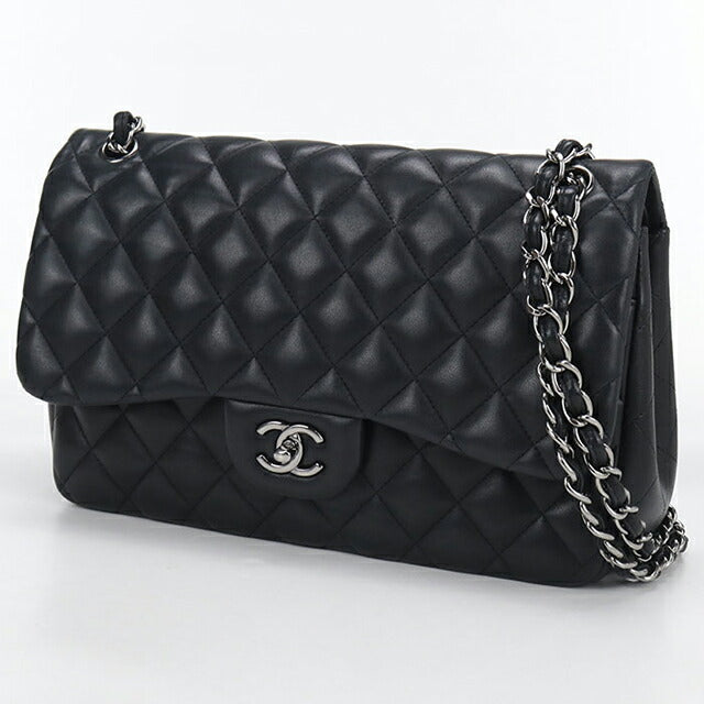 二手CHANEL单肩包女士品牌CHANEL经典链条A58600黑色包USDCH99591011