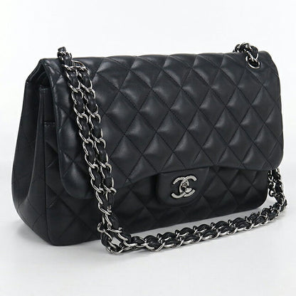 二手CHANEL单肩包女士品牌CHANEL经典链条A58600黑色包USDCH99591011