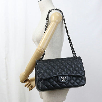 二手CHANEL单肩包女士品牌CHANEL经典链条A58600黑色包USDCH99591011
