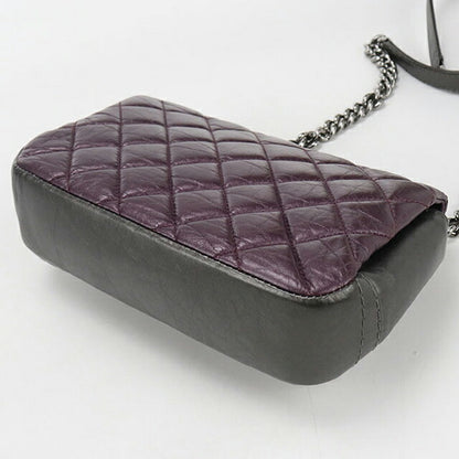 二手 CHANEL 单肩包 女士品牌 CHANEL 马特拉斯链条紫色包 USDCH99598011