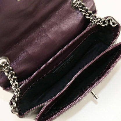 二手 CHANEL 单肩包 女士品牌 CHANEL 马特拉斯链条紫色包 USDCH99598011