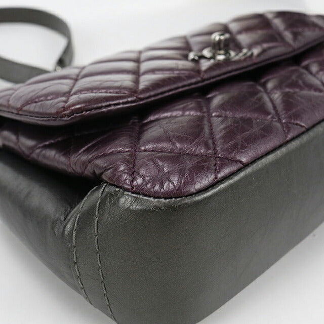 二手 CHANEL 单肩包 女士品牌 CHANEL 马特拉斯链条紫色包 USDCH99598011