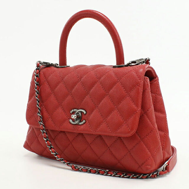 Used CHANEL handbag ladies brand CHANEL Matelasse 2WAY red bag USDCH99610011