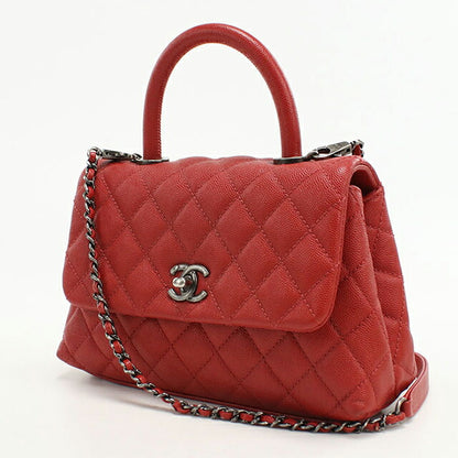 Used CHANEL handbag ladies brand CHANEL Matelasse 2WAY red bag USDCH99610011