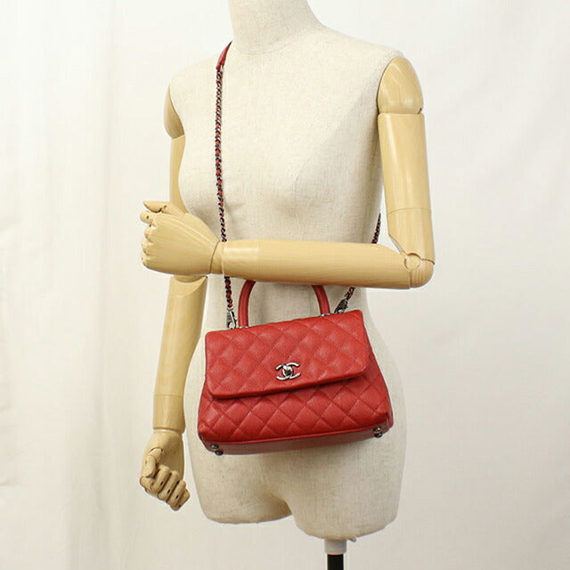 Used CHANEL handbag ladies brand CHANEL Matelasse 2WAY red bag USDCH99610011