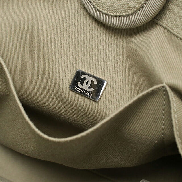 Used CHANEL tote bag ladies brand CHANEL Deauville chain beige bag USDCH99645011