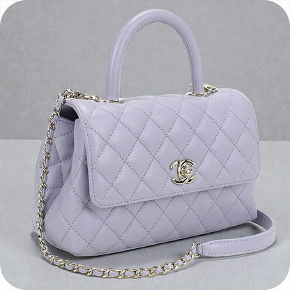 中古 シャネル ハンドバッグ レディース ブランド CHANEL マトラッセ 2WAY パープル バッグ USDCH99670011