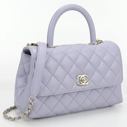 中古 シャネル ハンドバッグ レディース ブランド CHANEL マトラッセ 2WAY パープル バッグ USDCH99670011