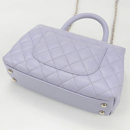 中古 シャネル ハンドバッグ レディース ブランド CHANEL マトラッセ 2WAY パープル バッグ USDCH99670011