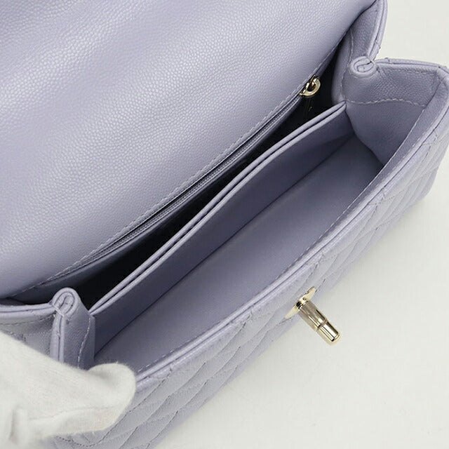 中古 シャネル ハンドバッグ レディース ブランド CHANEL マトラッセ 2WAY パープル バッグ USDCH99670011