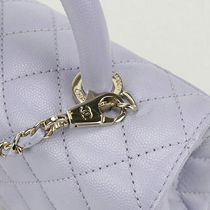 中古 シャネル ハンドバッグ レディース ブランド CHANEL マトラッセ 2WAY パープル バッグ USDCH99670011