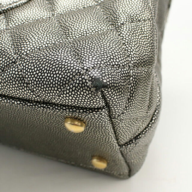 Used CHANEL handbag ladies brand CHANEL Matelasse 2WAY silver bag USDCH99734011