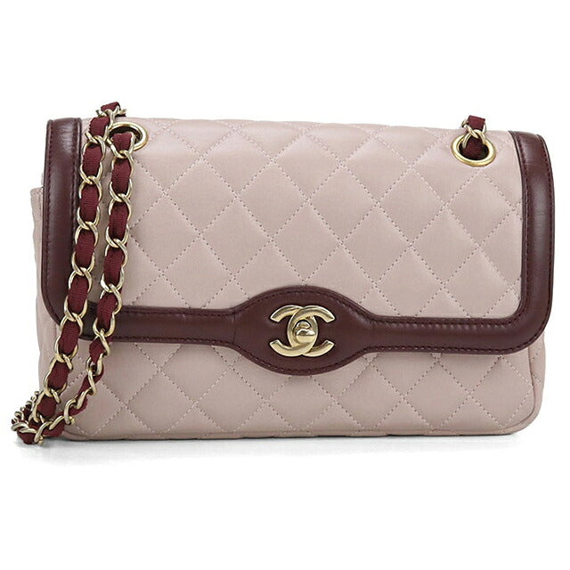 二手 CHANEL 单肩包 女士品牌 CHANEL 马特拉斯链条粉色包 USDCH99841011