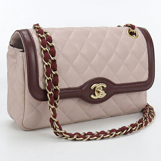 二手 CHANEL 单肩包 女士品牌 CHANEL 马特拉斯链条粉色包 USDCH99841011