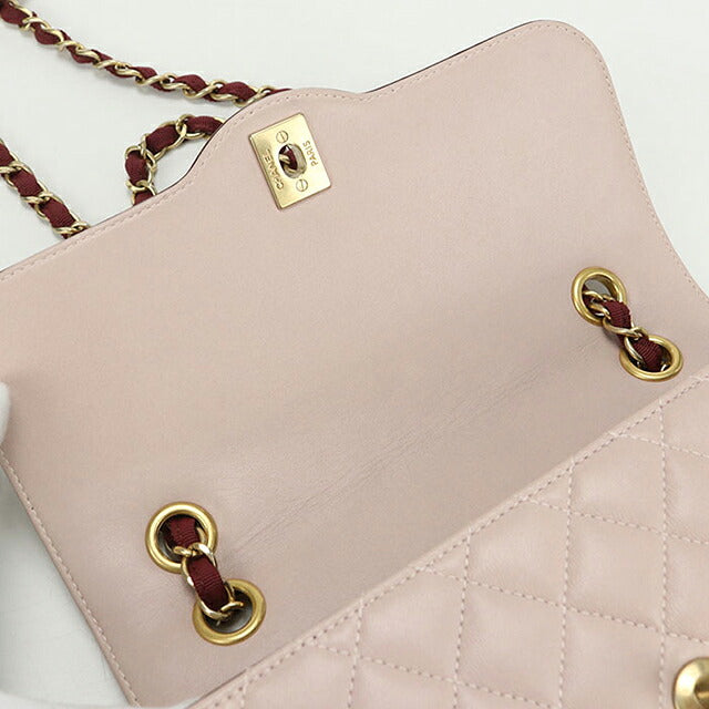 二手 CHANEL 单肩包 女士品牌 CHANEL 马特拉斯链条粉色包 USDCH99841011