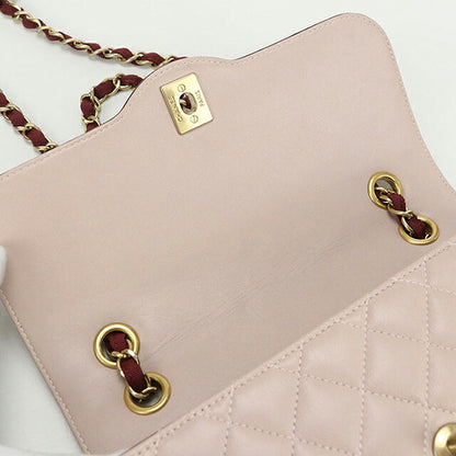 二手 CHANEL 单肩包 女士品牌 CHANEL 马特拉斯链条粉色包 USDCH99841011