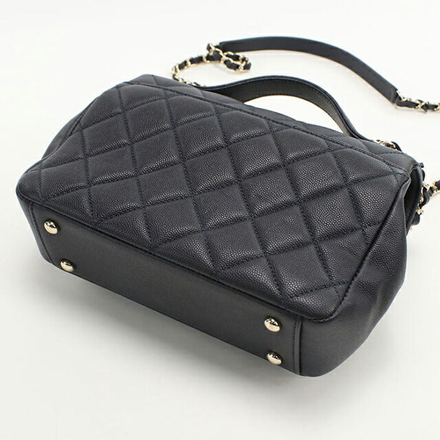 中古 シャネル ハンドバッグ レディース ブランド CHANEL マトラッセ 2WAY ネイビー バッグ USDCH99958011