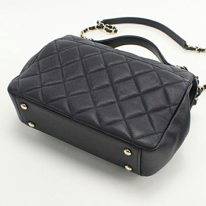 中古 シャネル ハンドバッグ レディース ブランド CHANEL マトラッセ 2WAY ネイビー バッグ USDCH99958011