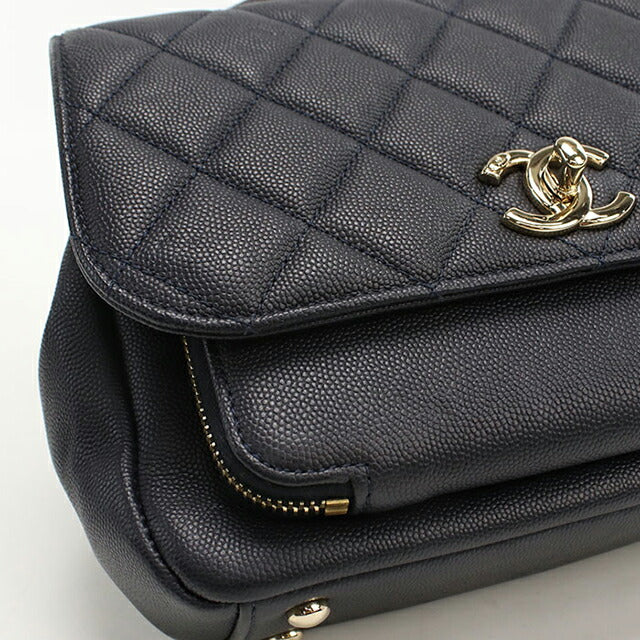 中古 シャネル ハンドバッグ レディース ブランド CHANEL マトラッセ 2WAY ネイビー バッグ USDCH99958011