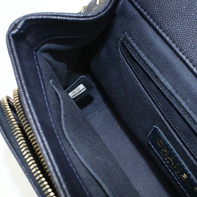 中古 シャネル ハンドバッグ レディース ブランド CHANEL マトラッセ 2WAY ネイビー バッグ USDCH99958011