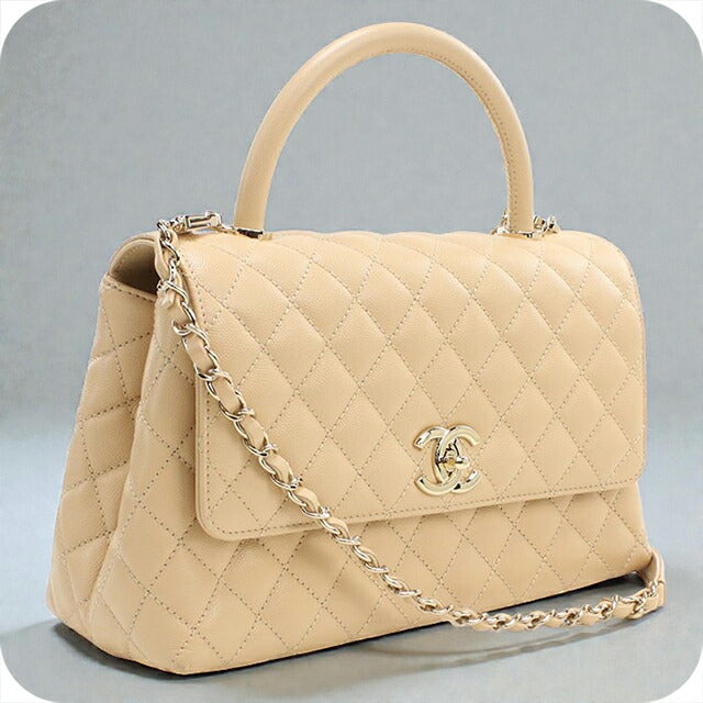 中古 シャネル ハンドバッグ レディース ブランド CHANEL マトラッセ 2WAY ベージュ バッグ USDCH99959011