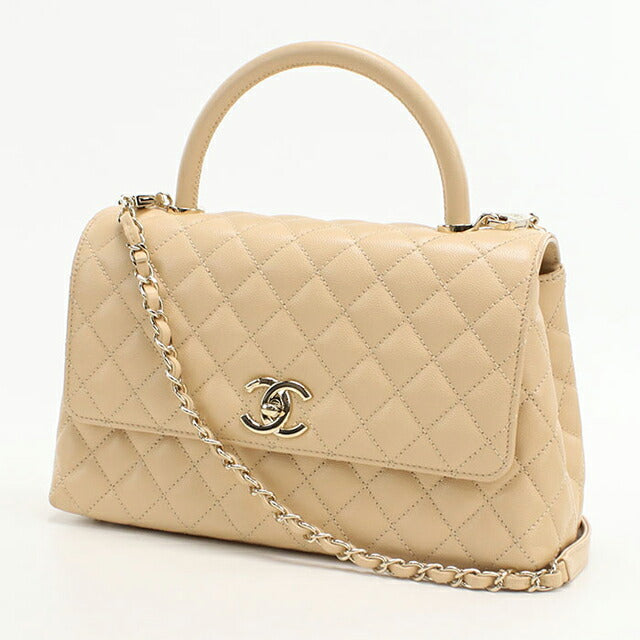 中古 シャネル ハンドバッグ レディース ブランド CHANEL マトラッセ 2WAY ベージュ バッグ USDCH99959011