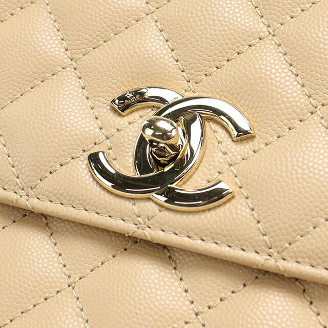 中古 シャネル ハンドバッグ レディース ブランド CHANEL マトラッセ 2WAY ベージュ バッグ USDCH99959011