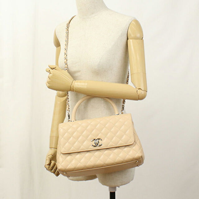 中古 シャネル ハンドバッグ レディース ブランド CHANEL マトラッセ 2WAY ベージュ バッグ USDCH99959011
