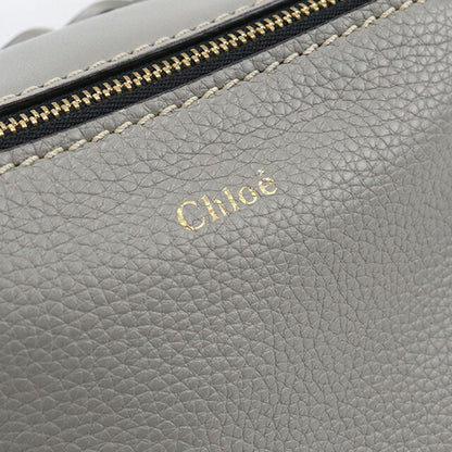 中古 クロエ ハンドバッグ レディース ブランド CHLOE ダリア 2WAY レザー グレー バッグ USDCL105005011