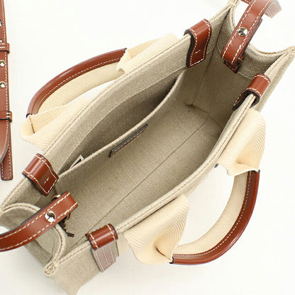 中古 クロエ トートバッグ レディース ブランド CHLOE WOODY スモール CHC22AS397 ベージュ USDCL113089011