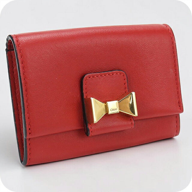 Chloe クロエ イエロー レザー名刺入れ カード入れ イエロー（黄色）系
