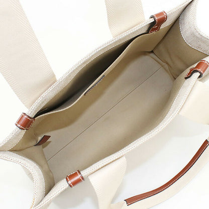 Used Chloe tote bag ladies brand CHLOE Woody CHC22A383I2690U beige bag USDCL98334011