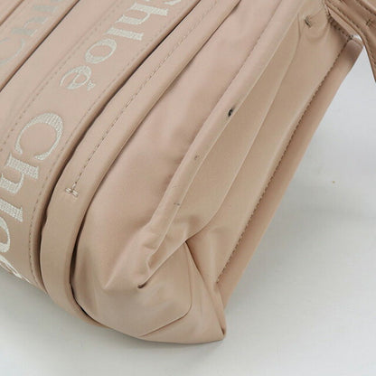 中古 クロエ トートバッグ レディース ブランド CHLOE ウッディ スモール 2WAY ピンク バッグ USDCL99122011