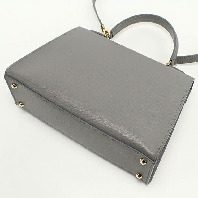 Used CARBOTTI handbag ladies brand CARBOTTI 2WAY leather 243 gray USDCRB109480011