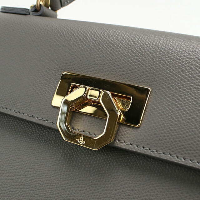 Used CARBOTTI handbag ladies brand CARBOTTI 2WAY leather 243 gray USDCRB109480011