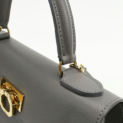 Used CARBOTTI handbag ladies brand CARBOTTI 2WAY leather 243 gray USDCRB109480011