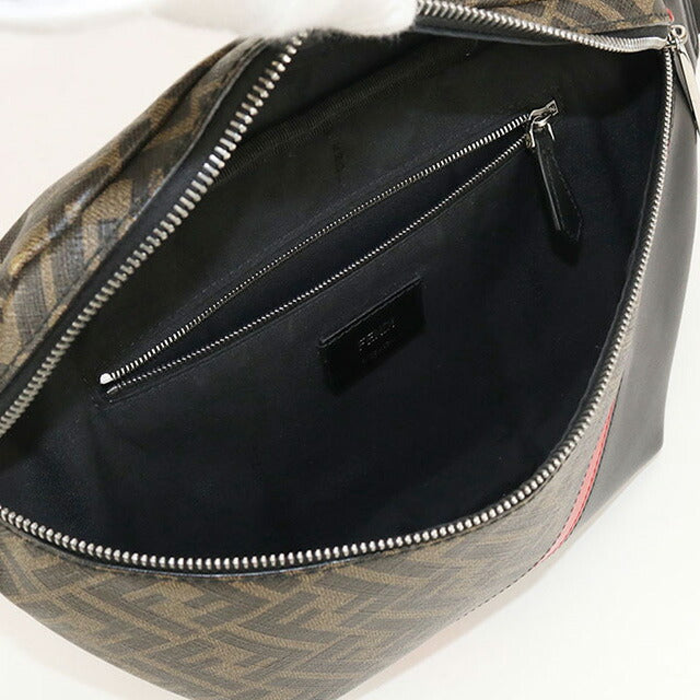 中古 フェンディ ボディバッグ メンズ ブランド FENDI ダイアゴナル