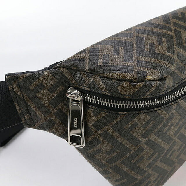 中古 フェンディ ボディバッグ メンズ ブランド FENDI ダイアゴナル