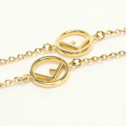 中古 フェンディ ネックレス レディース ブランド FENDI エフ イズ フェンディ 8AG735 6DM F089U ゴールド アクセサリー USDFE100319011