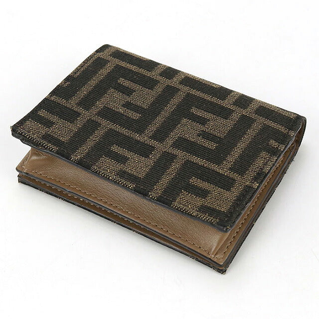 中古 フェンディ 二折財布 レディース ブランド FENDI FFロゴ バゲット
