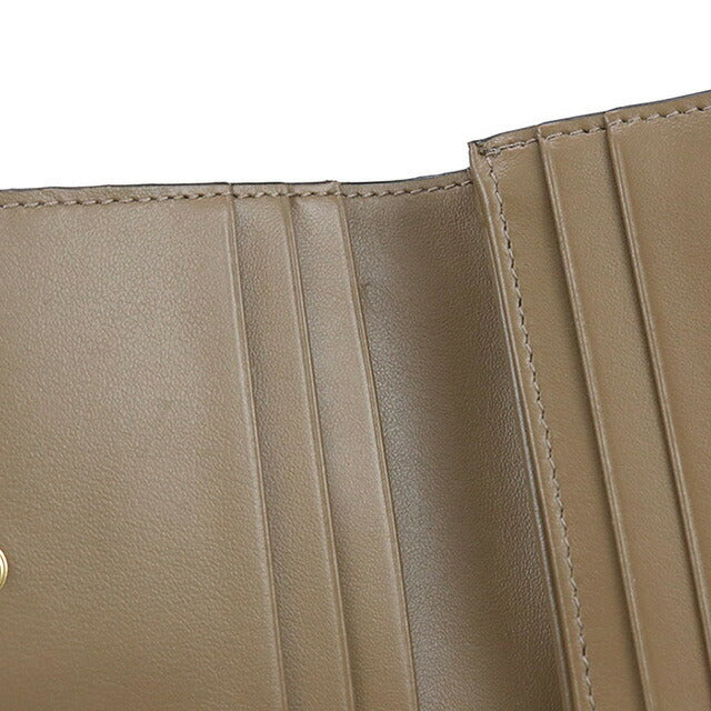 Used Fendi Bifold Wallet Ladies Brand FENDI FF Logo Baguette 8M0420 A98P Brown Wallet USDFE100687011