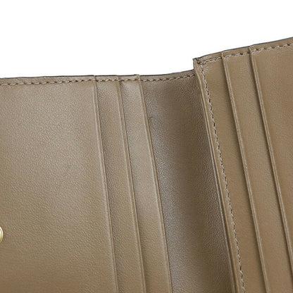 Used Fendi Bifold Wallet Ladies Brand FENDI FF Logo Baguette 8M0420 A98P Brown Wallet USDFE100687011
