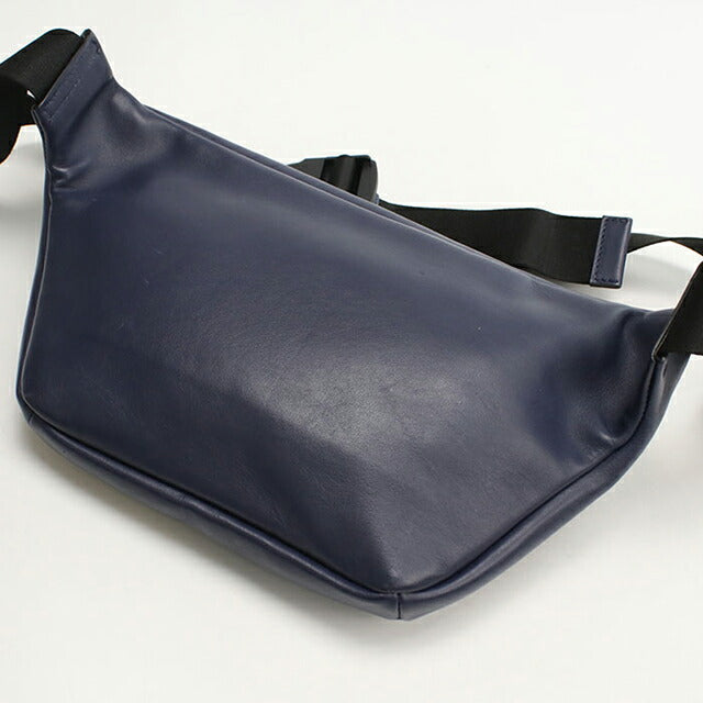 中古 FENDI ボデババッグ メンズ ブランド FENDI モンスター ベルトバッグ reザー 7VA434 ネイビー USDFE101853011